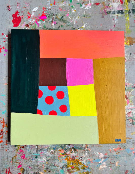 Craft Show 2 (Log Cabin) Original Painting