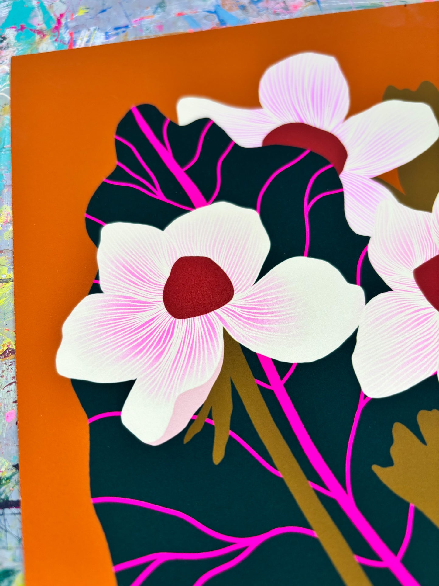 Swiss Chard Bouquet Print