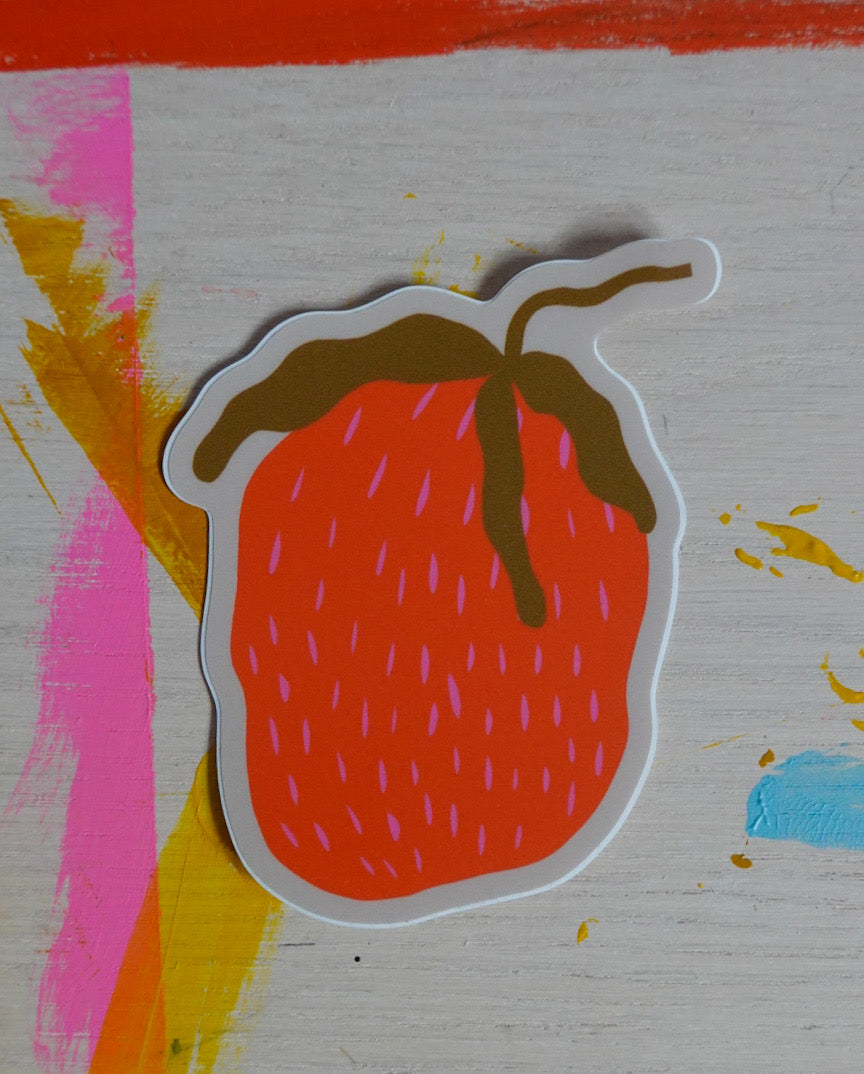 Stawberry Sticker