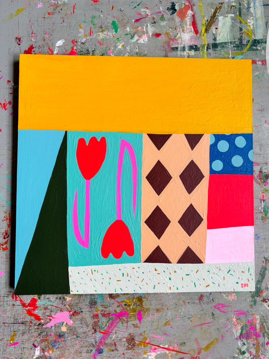 Craft Show 4 (Block Sampler) Original Painting