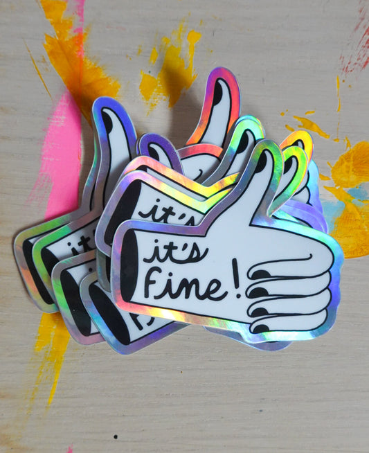 It's Fine Sticker