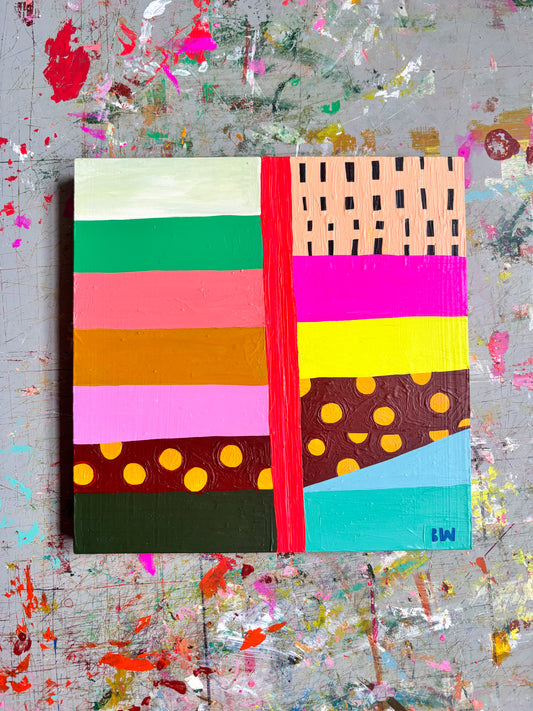 Craft Show 6 (Woven) Original Painting