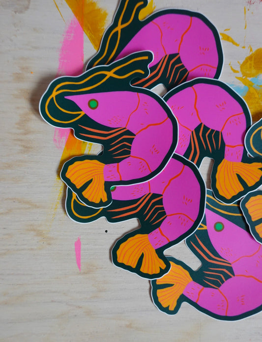 Shrimp Sticker