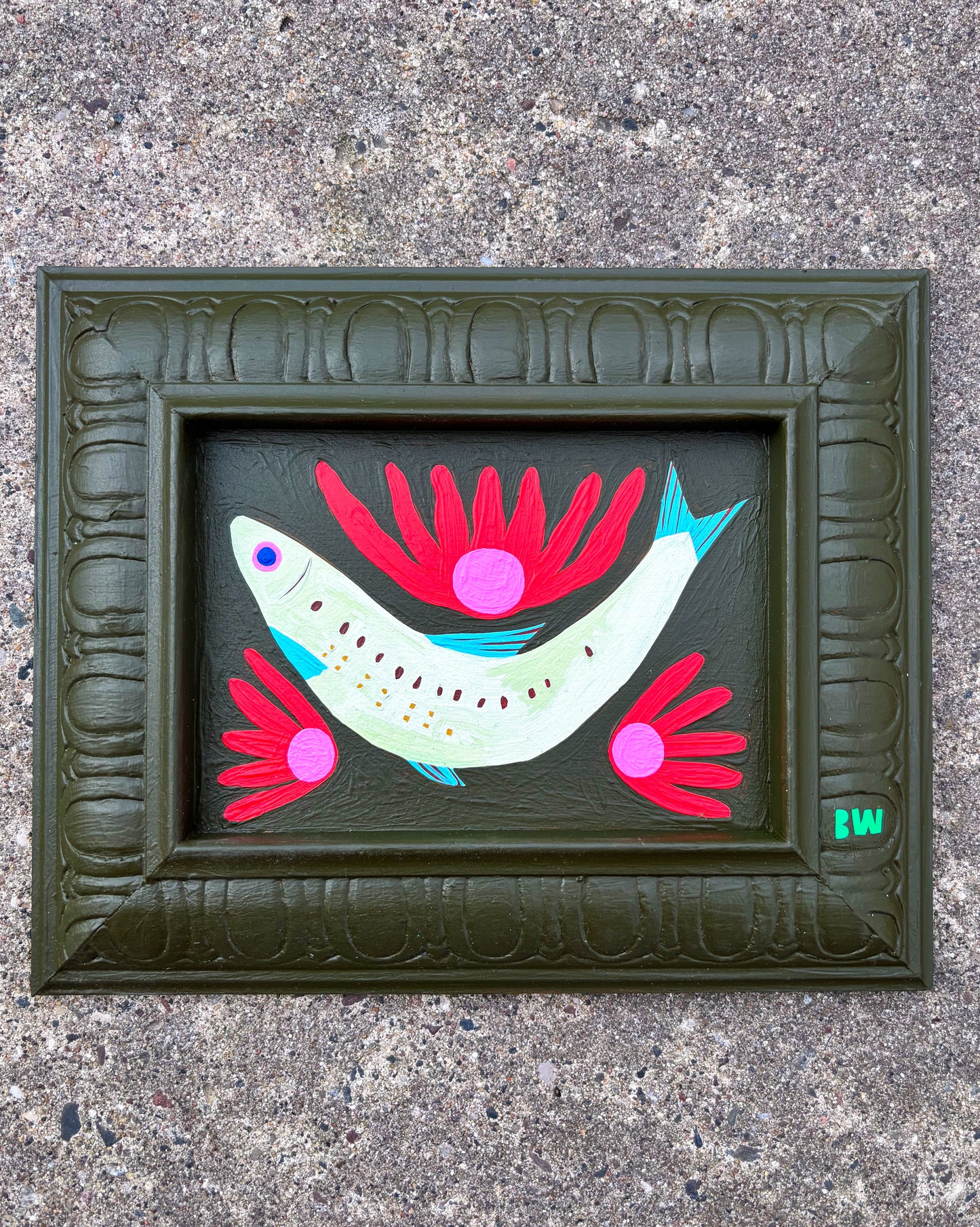 Sardine Original Painting