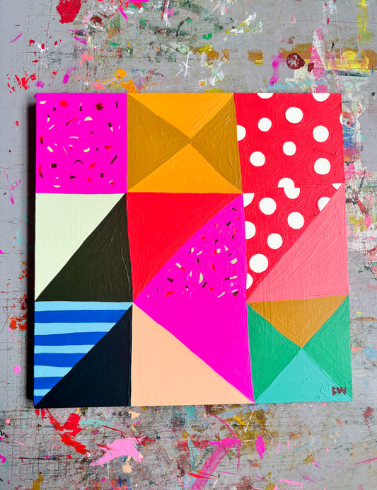 Craft Show 5 (Half Square) Original Painting