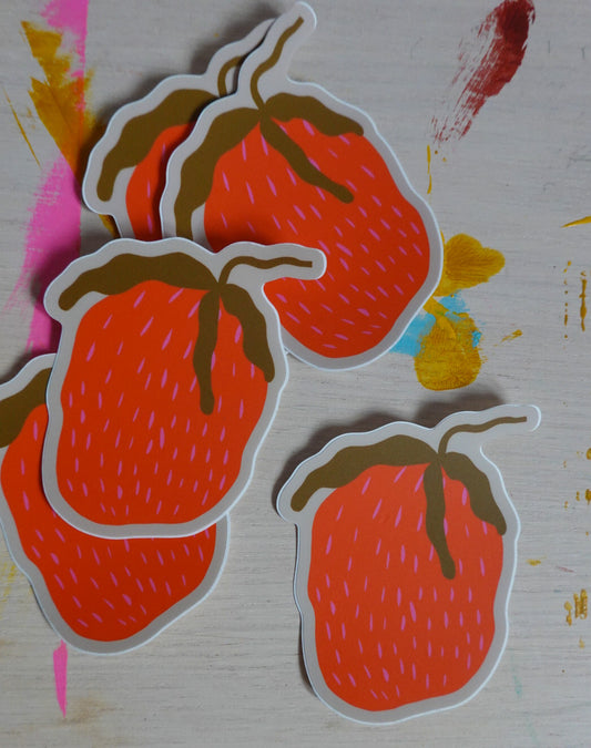 Stawberry Sticker