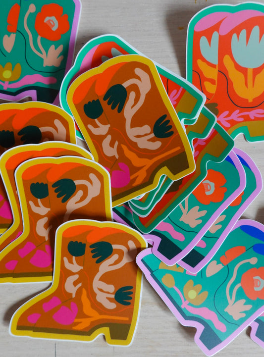 Boots Sticker // 3 Colors