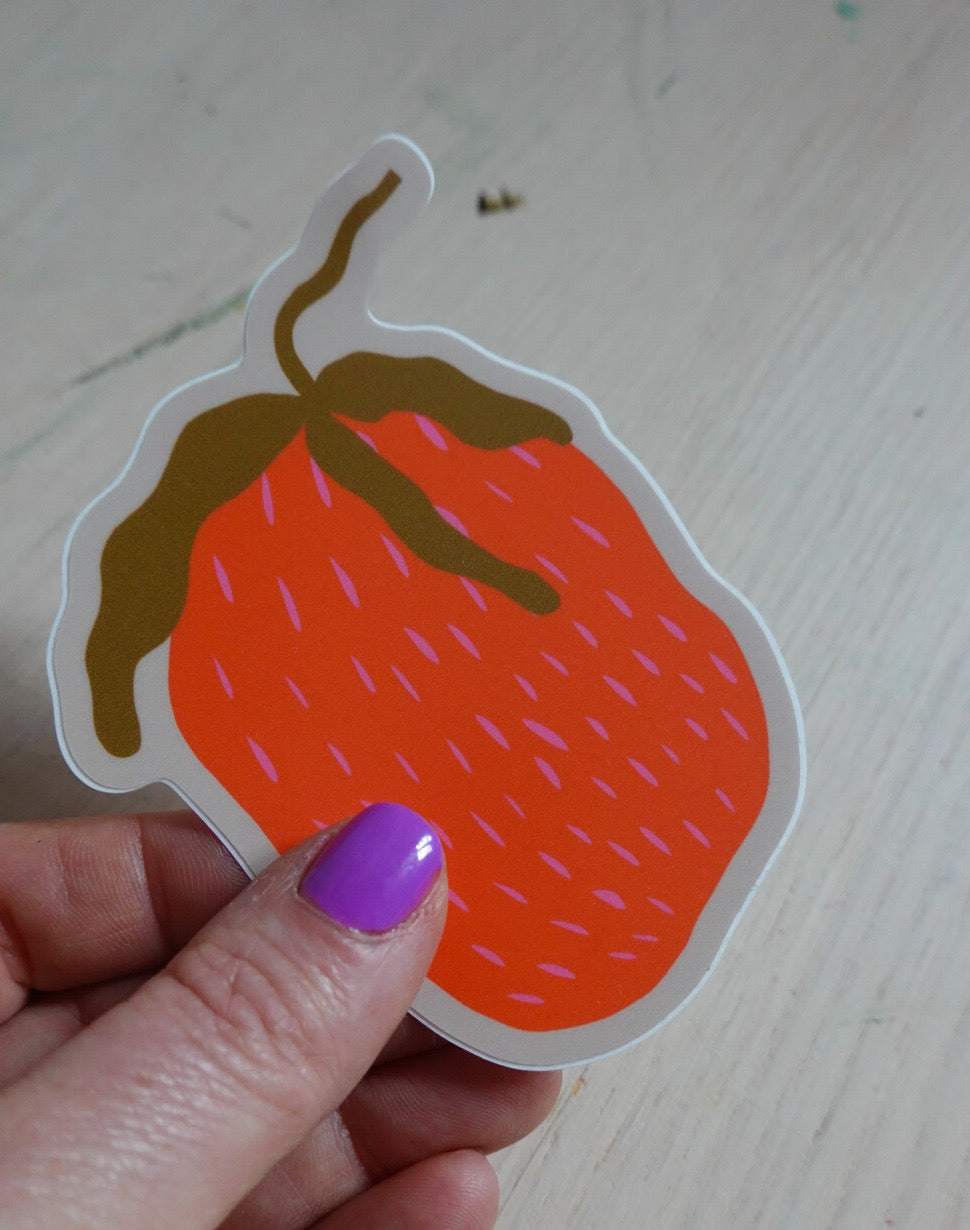 Stawberry Sticker