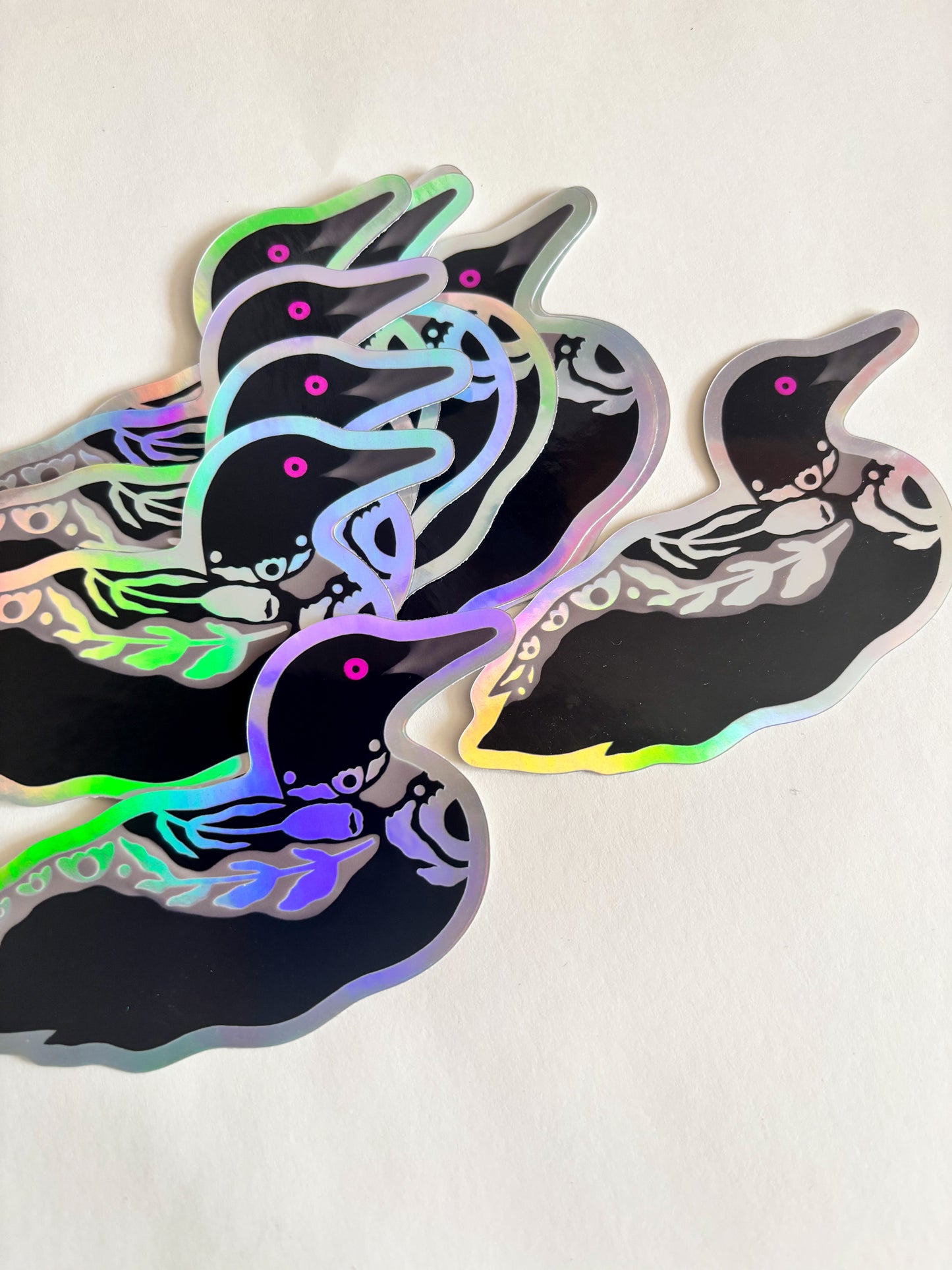 Mutual Aid Loon Sticker