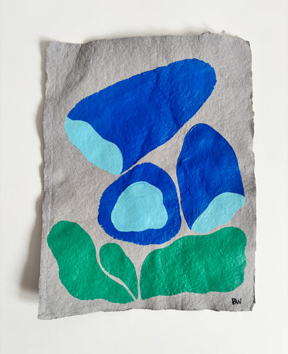 Mutual 9: Painting on Handmade Paper