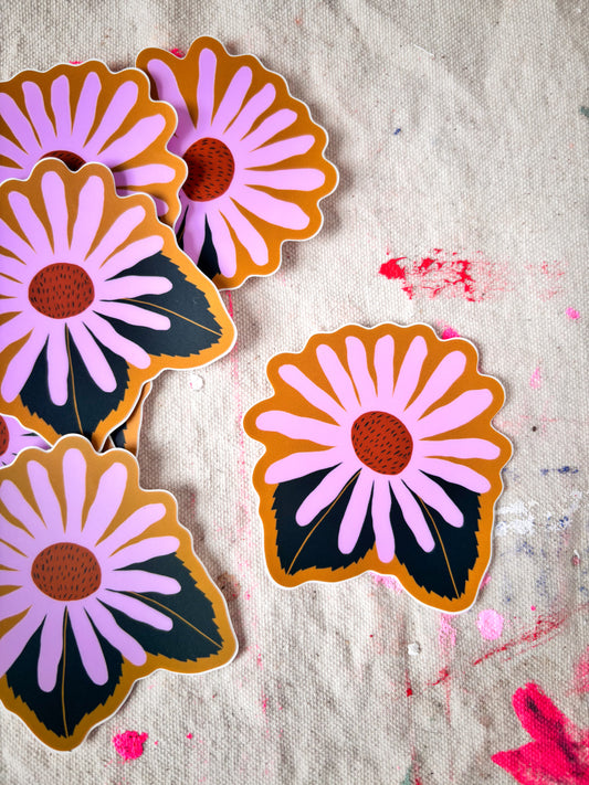 Coneflower Sticker