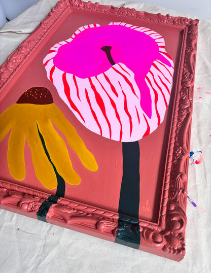 Tulip & Coneflower
