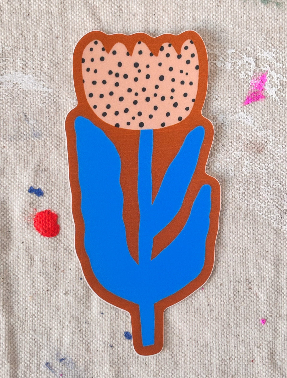 Big Flower Vinyl Sticker PATTERNS // 4 Designs