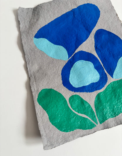 Mutual 9: Painting on Handmade Paper