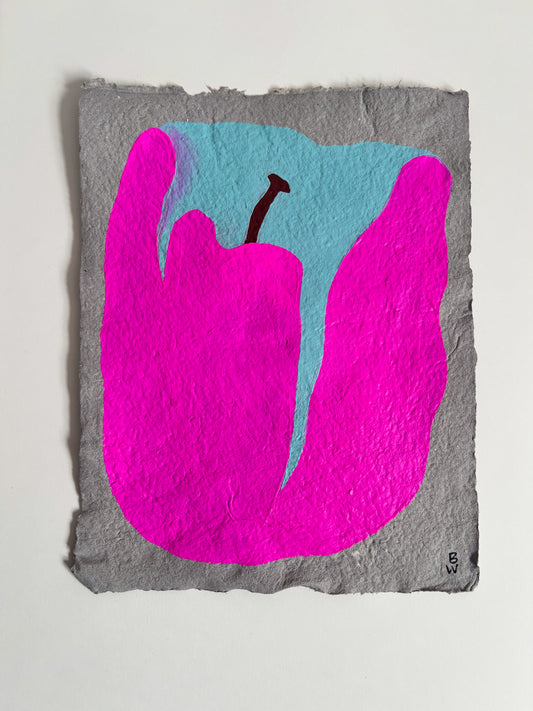 Mutual 5: Painting on Handmade Paper