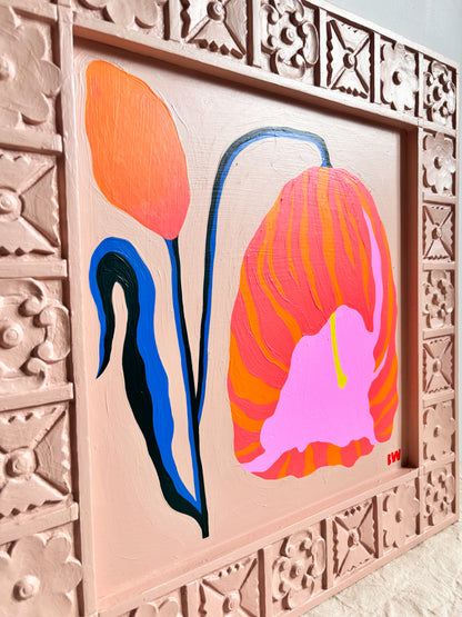 Tulips in Relief
