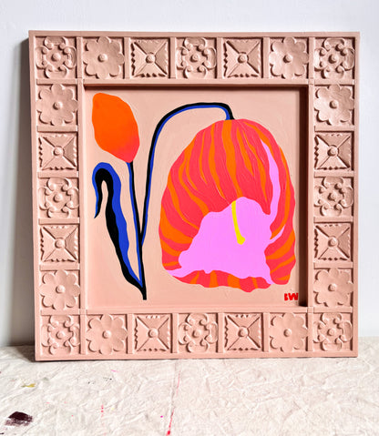 Tulips in Relief