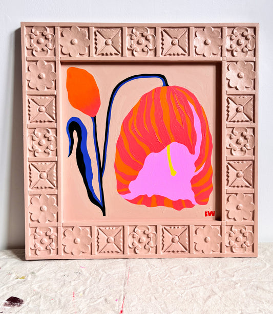 Tulips in Relief