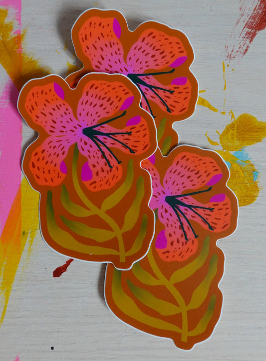 Tigerlily Sticker