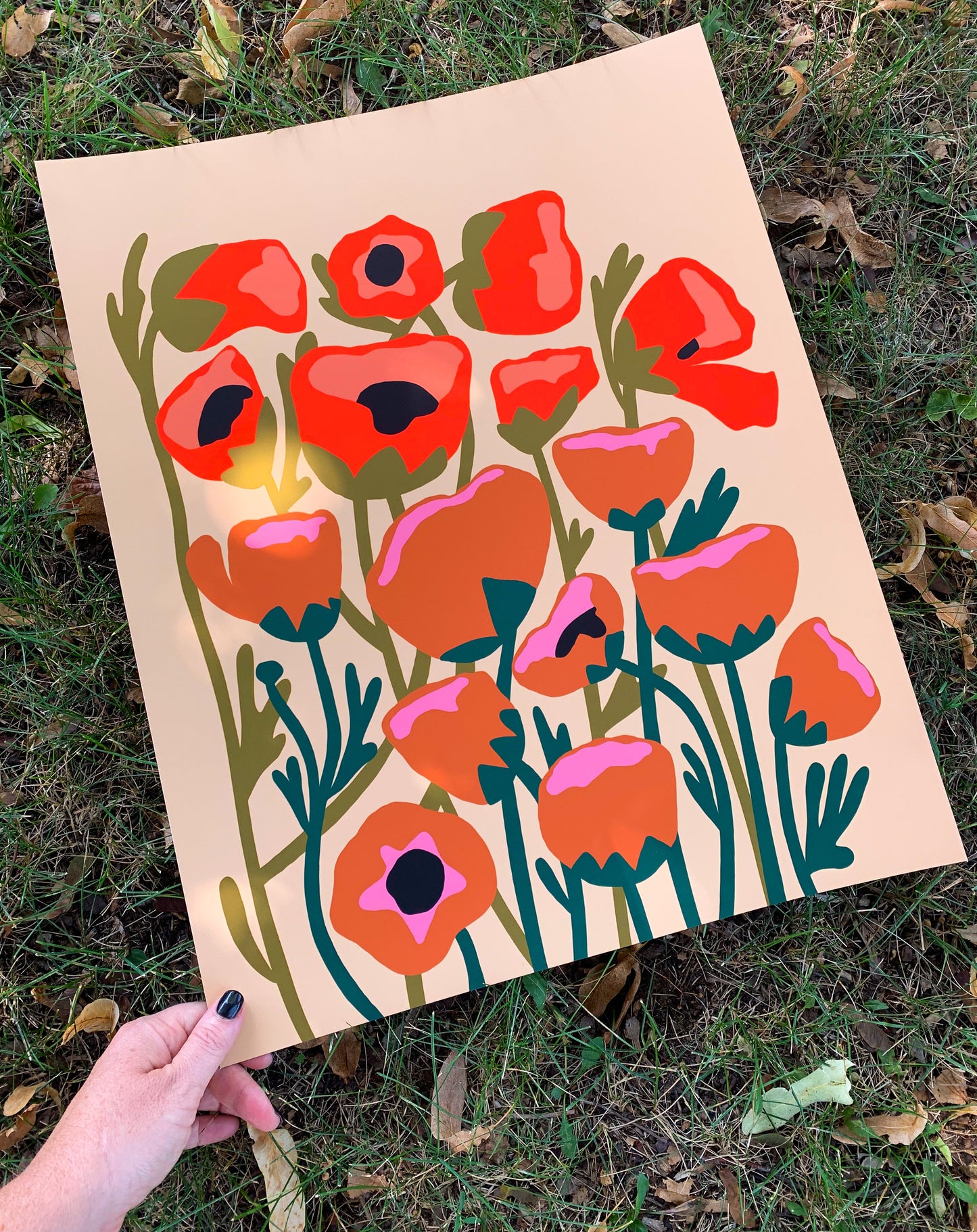 Poppies Art Print