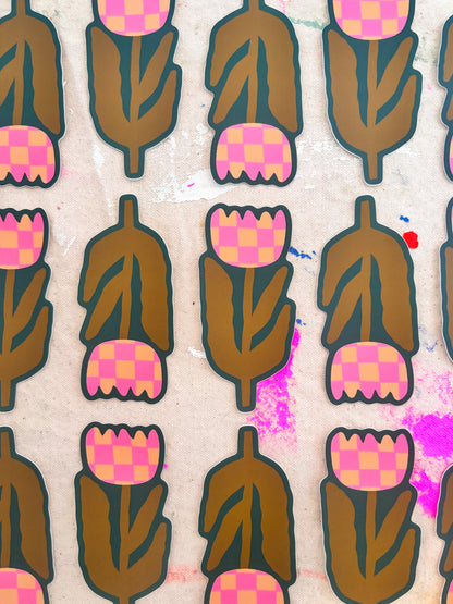 Big Flower Vinyl Sticker PATTERNS // 4 Designs