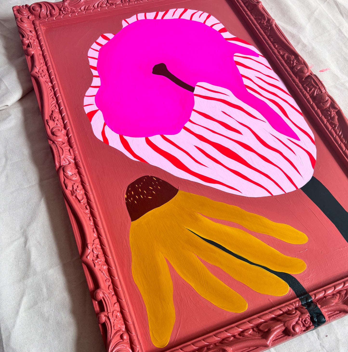 Tulip & Coneflower