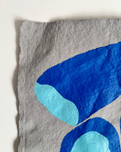 Mutual 9: Painting on Handmade Paper