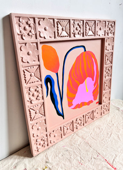 Tulips in Relief