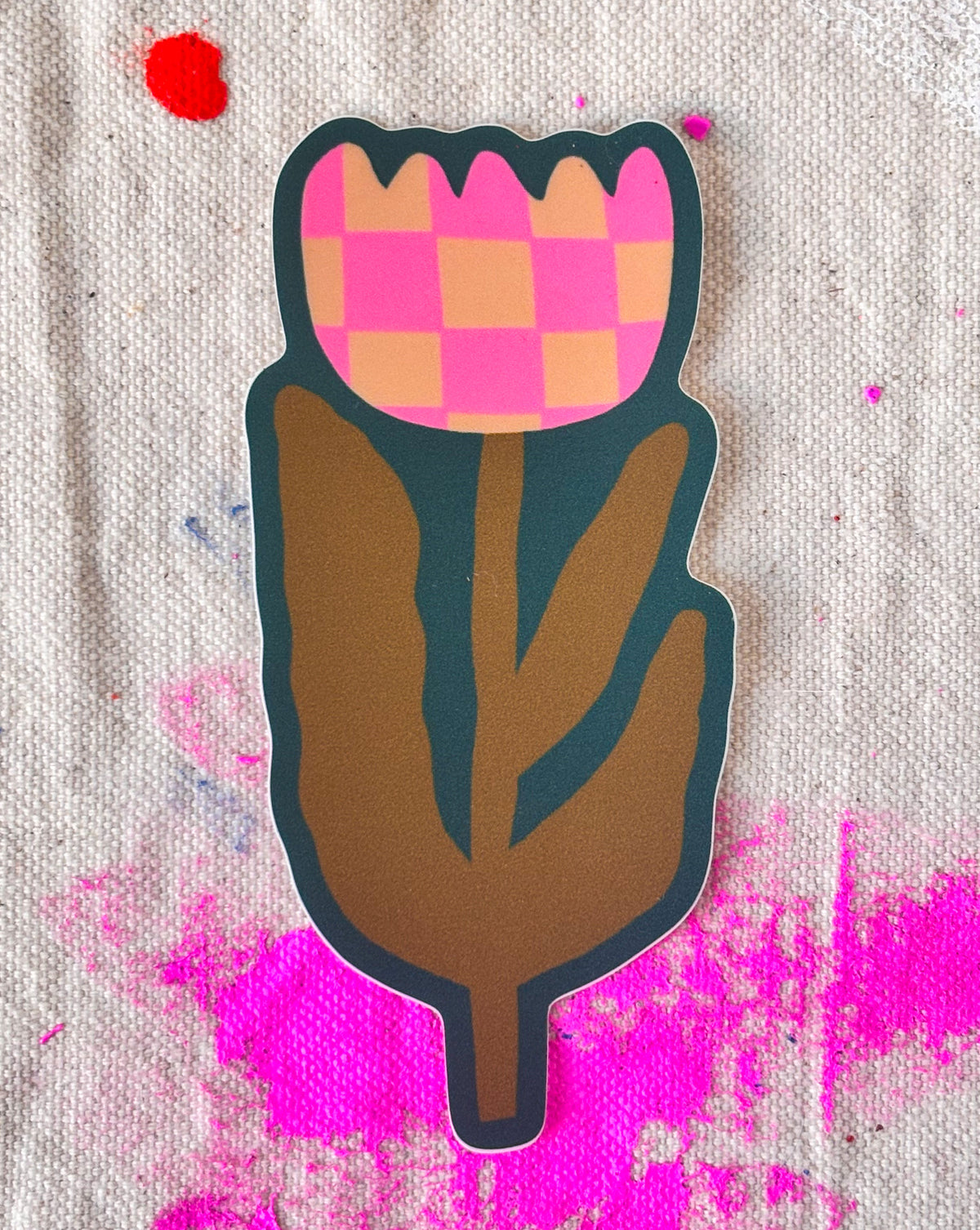 Big Flower Vinyl Sticker PATTERNS // 4 Designs