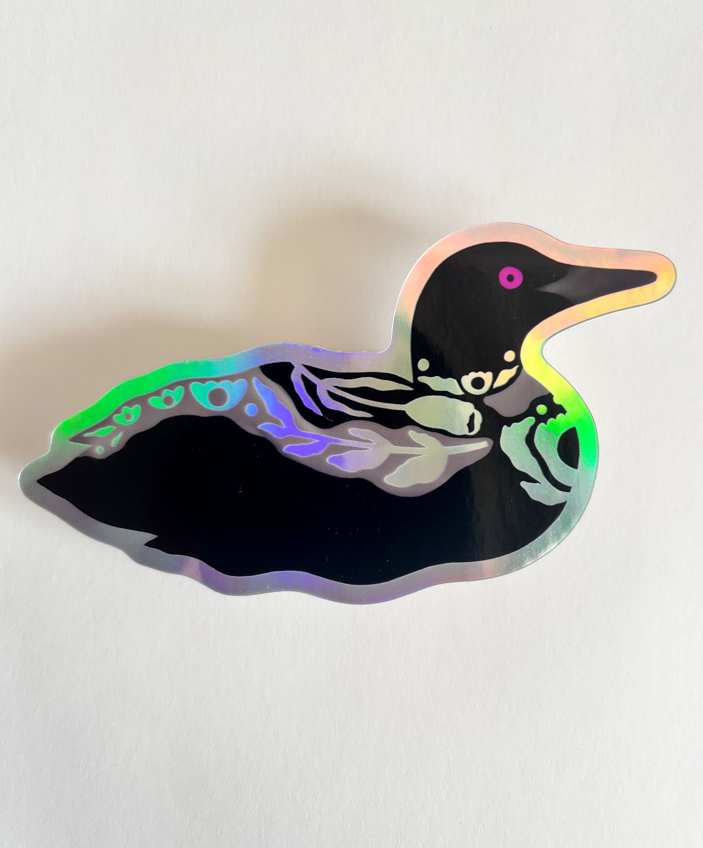 Mutual Aid Loon Sticker