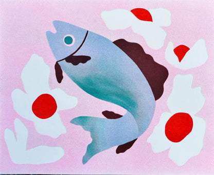 Riso Fish Prints