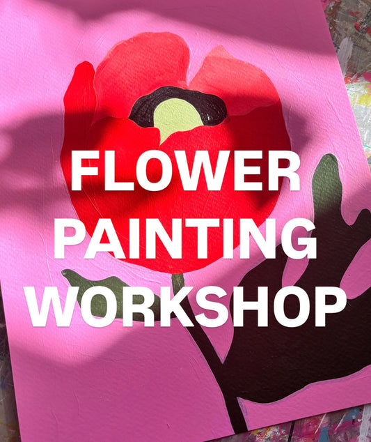 May 25 In-Person Workshop: Painting Flowers