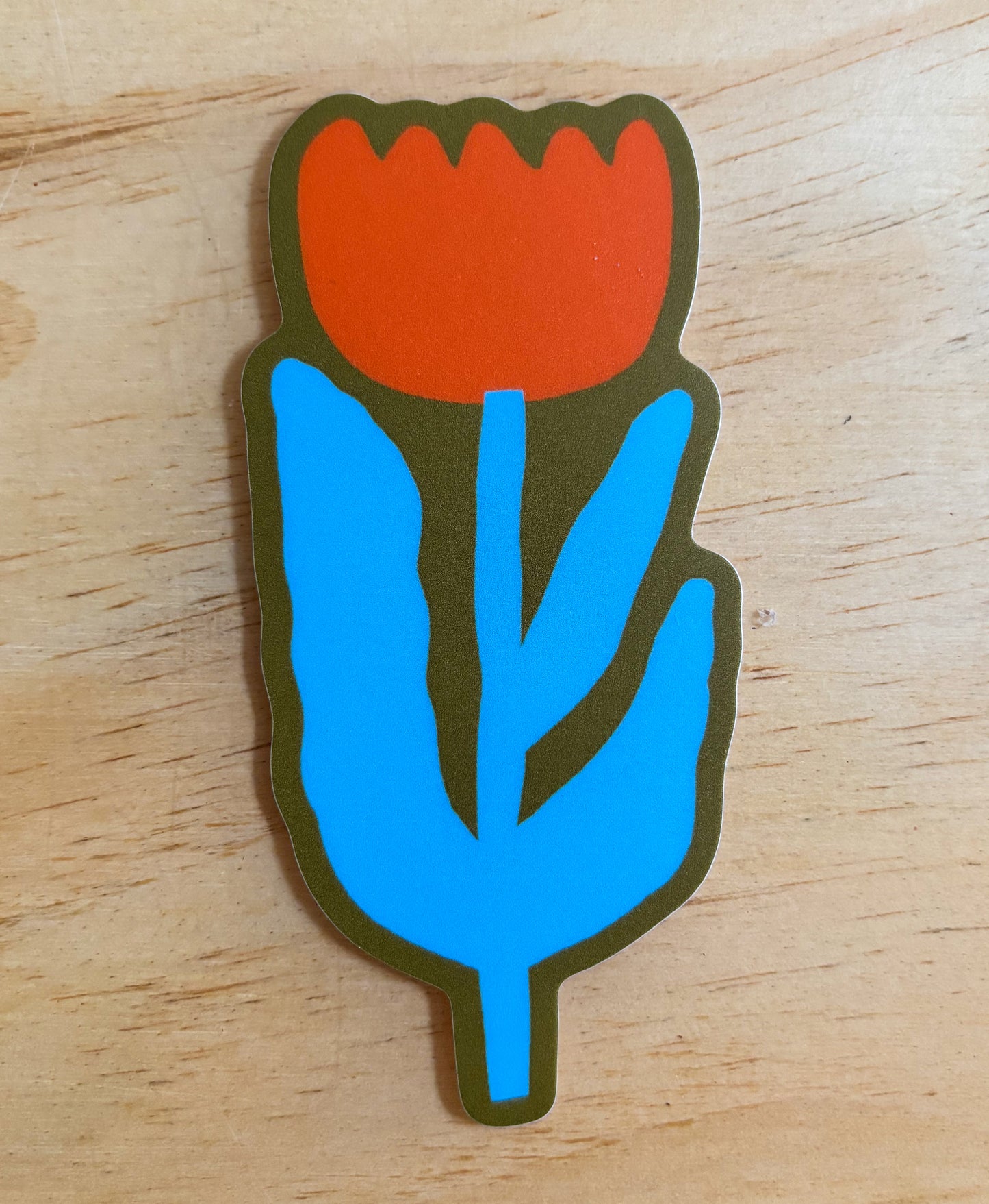 Big Flower Vinyl Sticker // 4 Colors