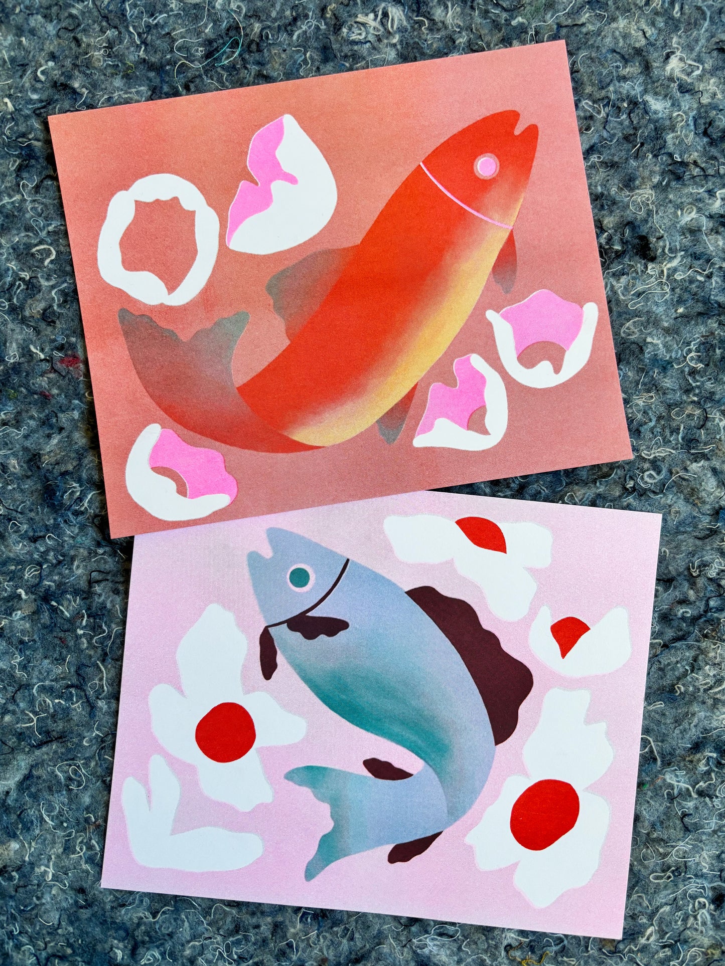 Riso Fish Prints