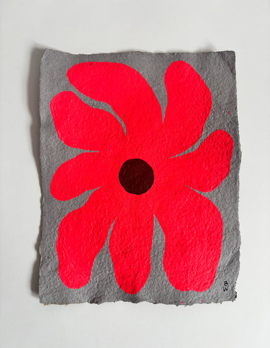 Mutual 3: Painting on Handmade Paper