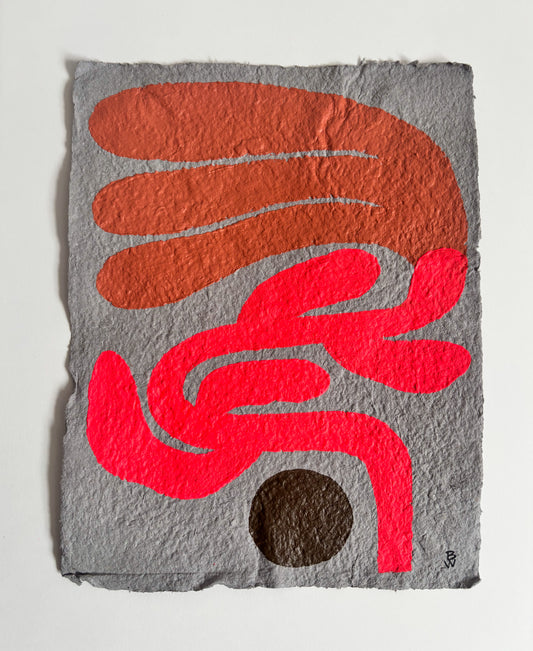 Mutual 10: Painting on Handmade Paper