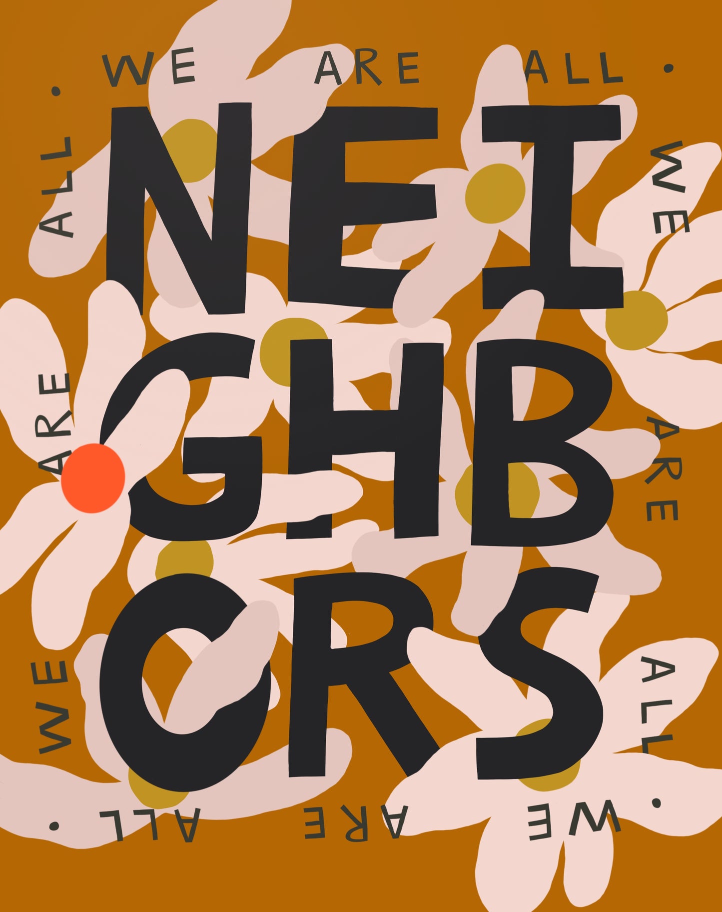 Mutual Aid Neighbors Print