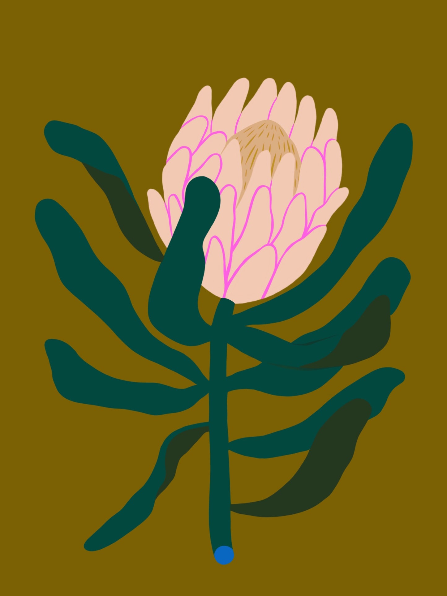 Protea Print