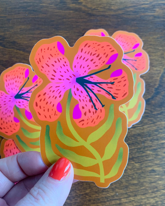 Tigerlily Sticker