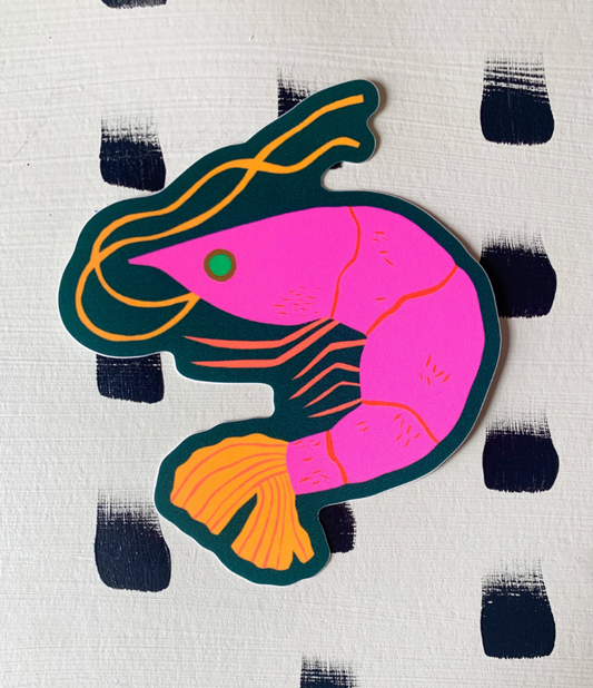 Shrimp Sticker