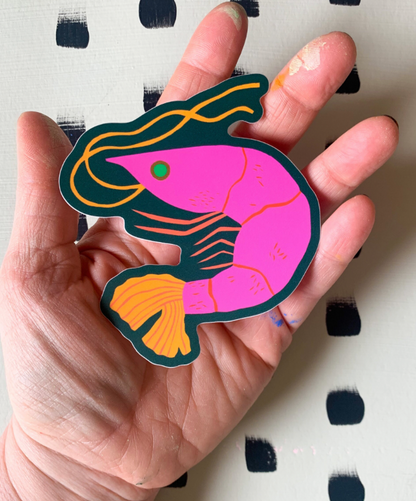 Shrimp Sticker