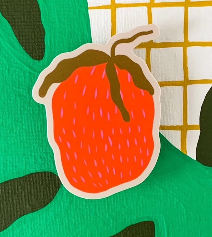 Stawberry Sticker